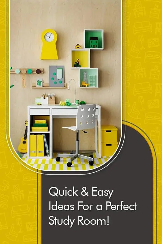 Back to School: Stylish & Elegant Ideas to Upgrade Your Study Room!