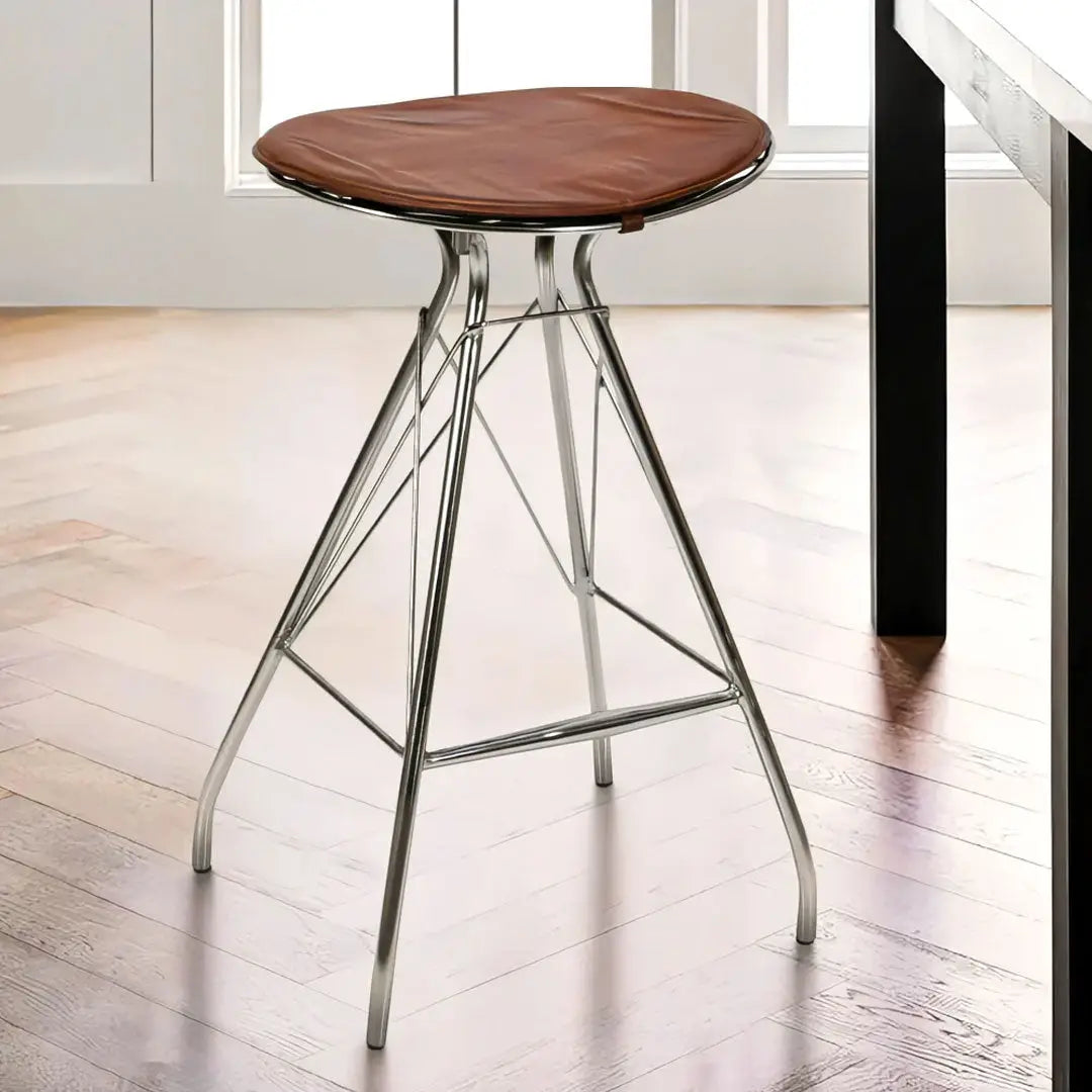 30 Inch Metal Frame Bar Stool