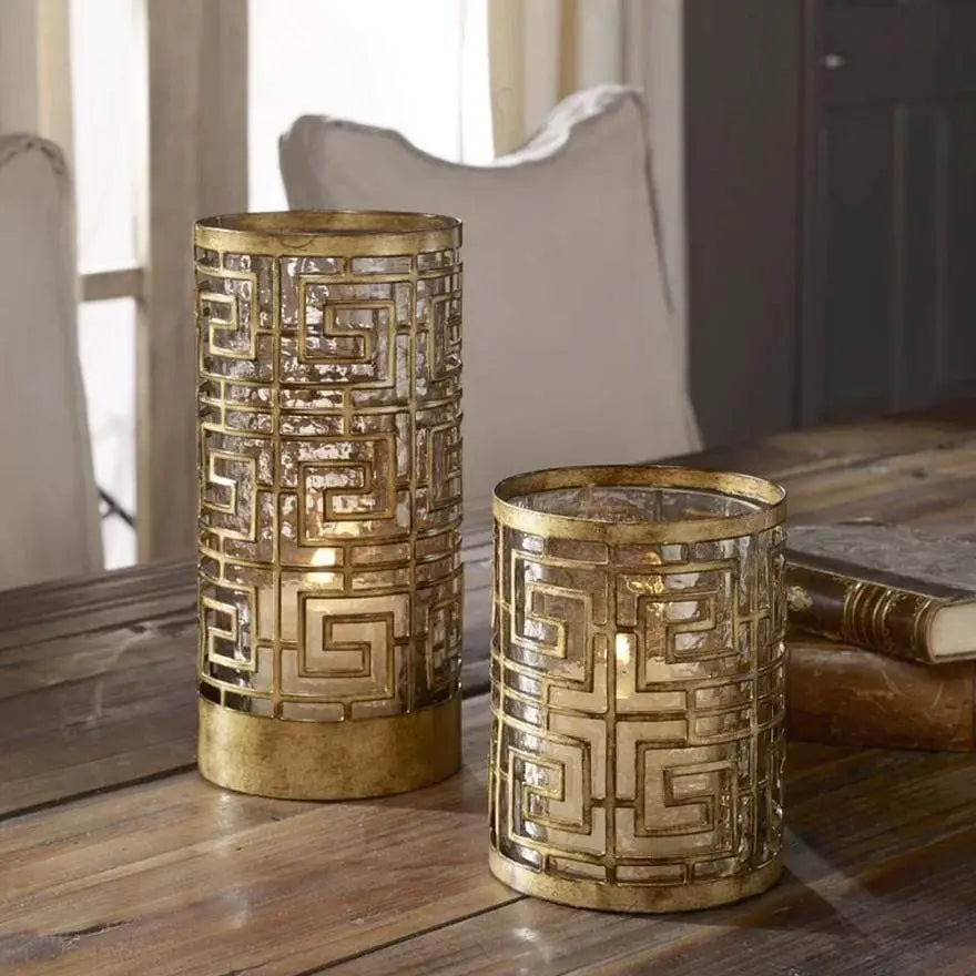 Ruhi Hurricane Candleholders