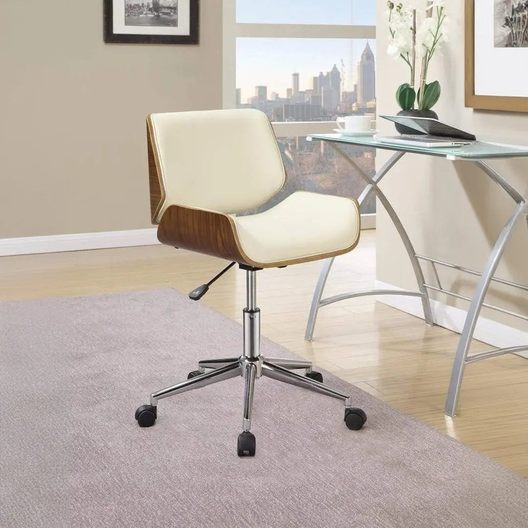 Contemporary Small-Back Home Office Chair