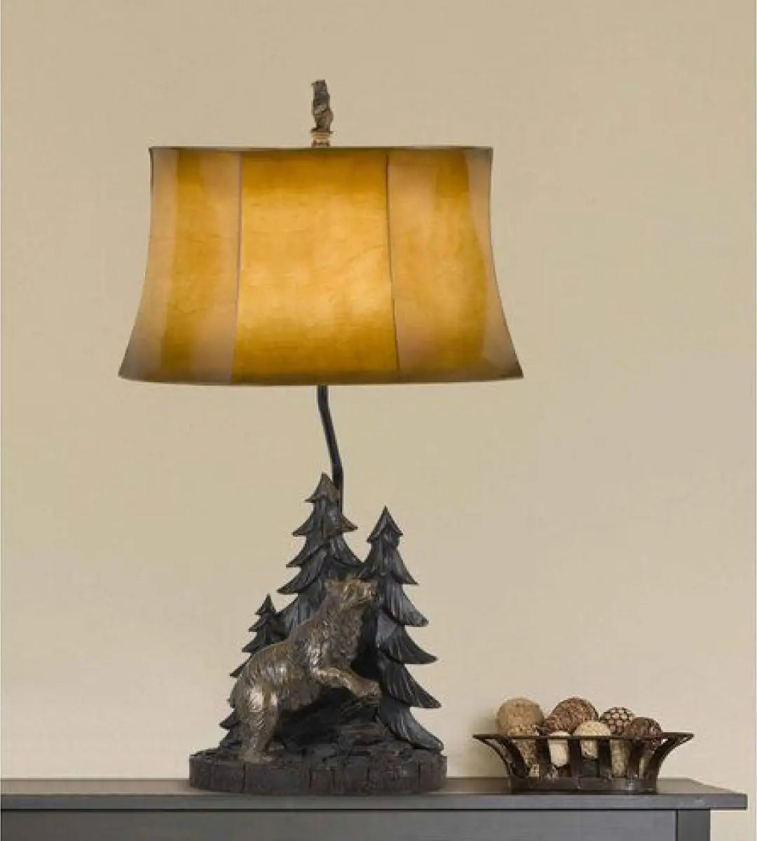 3 Way Resin Body Table Lamp