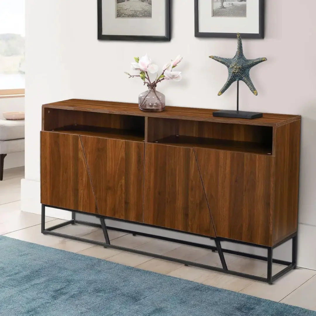 Lyla 54 Inch Wood Console Sideboard Table