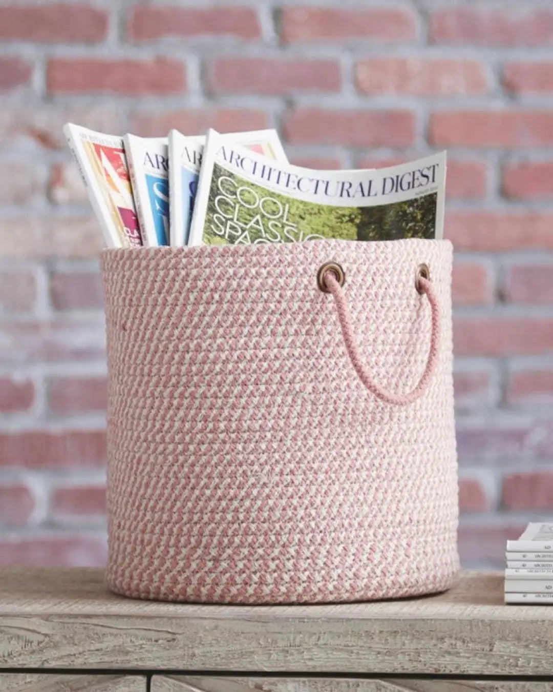 Round Shaped Fabric Basket