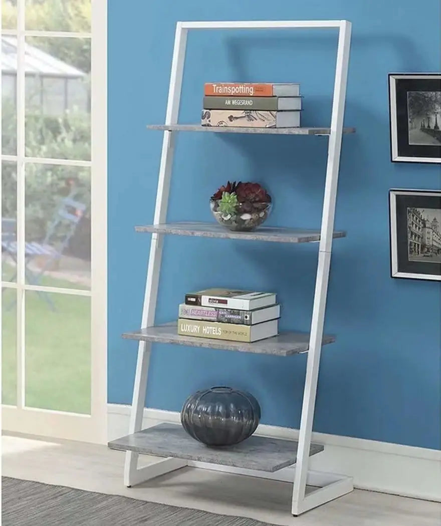 Graystone 4 Tier Ladder Bookcase/shelf