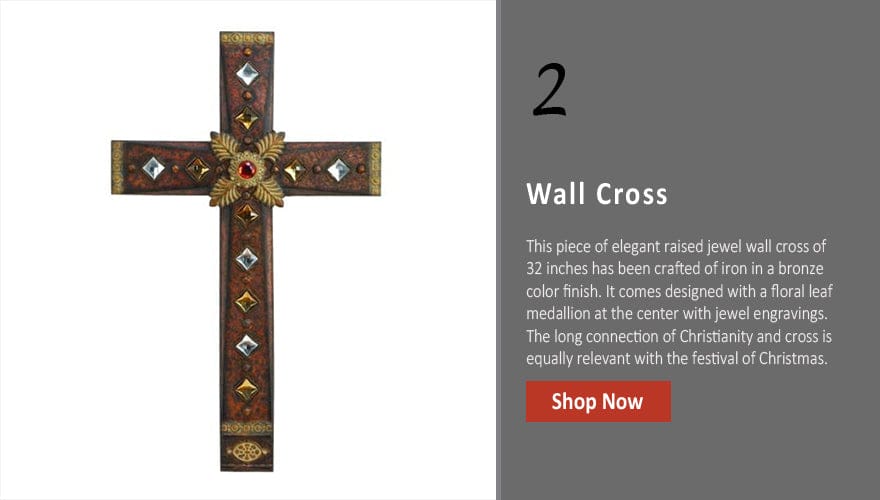 Metal Wall Cross