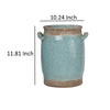 Pale Beautiful Ceramic Vase In Blue By Casagear Home ABH-1340