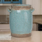 Pale Beautiful Ceramic Vase In Blue By Casagear Home