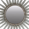 Distressed Sun inspired Mirror By Casagear Home ABH-32892