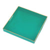 Mimosa Square Tray With Cutout Handles Green By Casagear Home ABH-42541