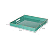 Mimosa Square Tray With Cutout Handles Green By Casagear Home ABH-42541