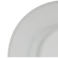 Enticing Round Decorative Porcelain Plate White By Casagear Home ABH-69035