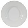 Enticing Round Decorative Porcelain Plate, White By Casagear Home