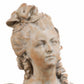 Artful Female Sculpture Bust Statue By Casagear Home ABH-74713