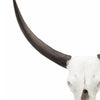 Wild & Beautiful Cow Skull Resin By Casagear Home ABH-75718