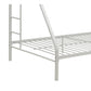 Tritan Twin XL/Queen Bunk Bed White By Casagear Home AMF-02052WH