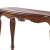 Wooden Sofa Table with Carved Details Cherry Brown AMF-10292