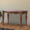 Wooden Sofa Table with Carved Details Cherry Brown AMF-10292