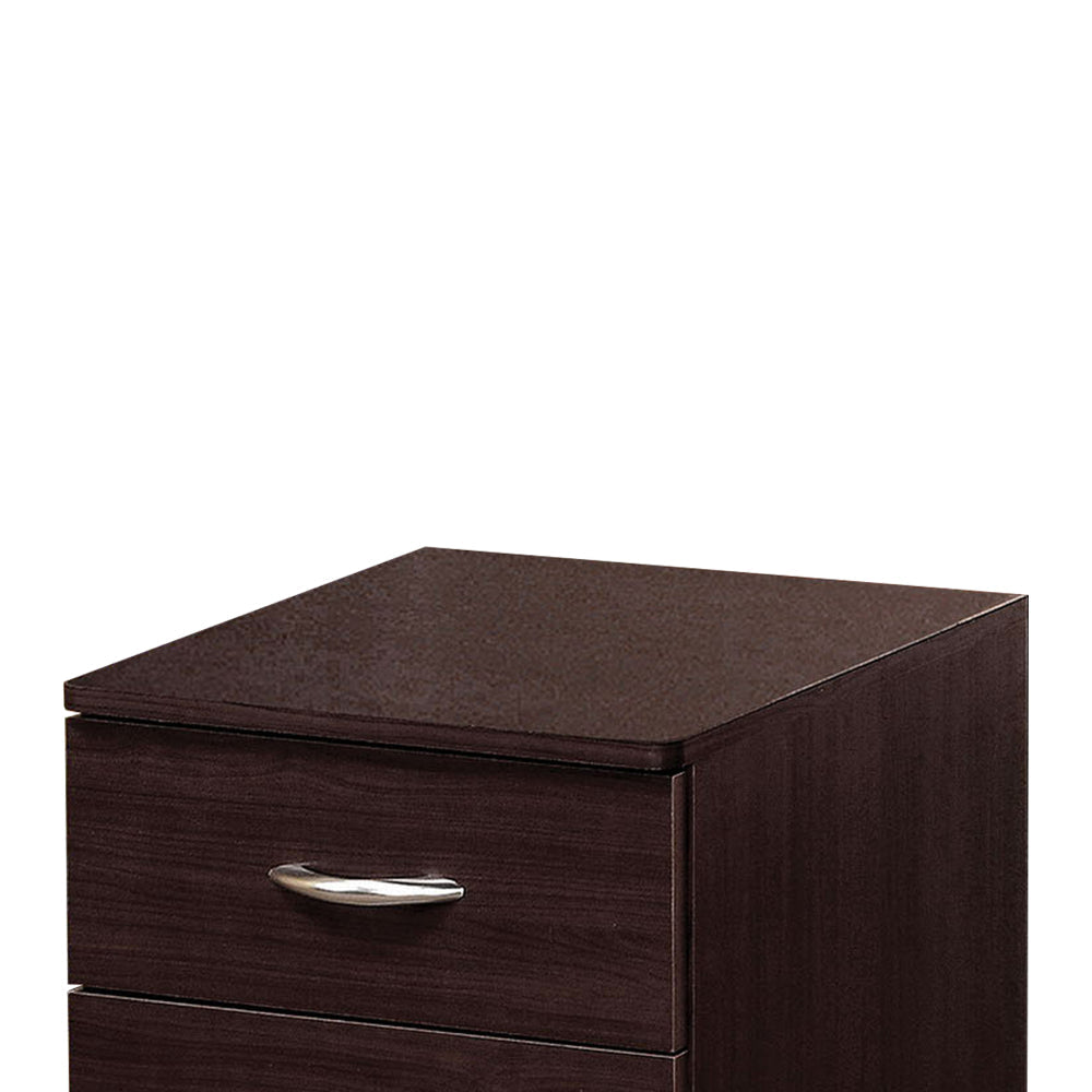 Marlow File Cabinet With 3 Drawers Espresso Brown AMF-12106