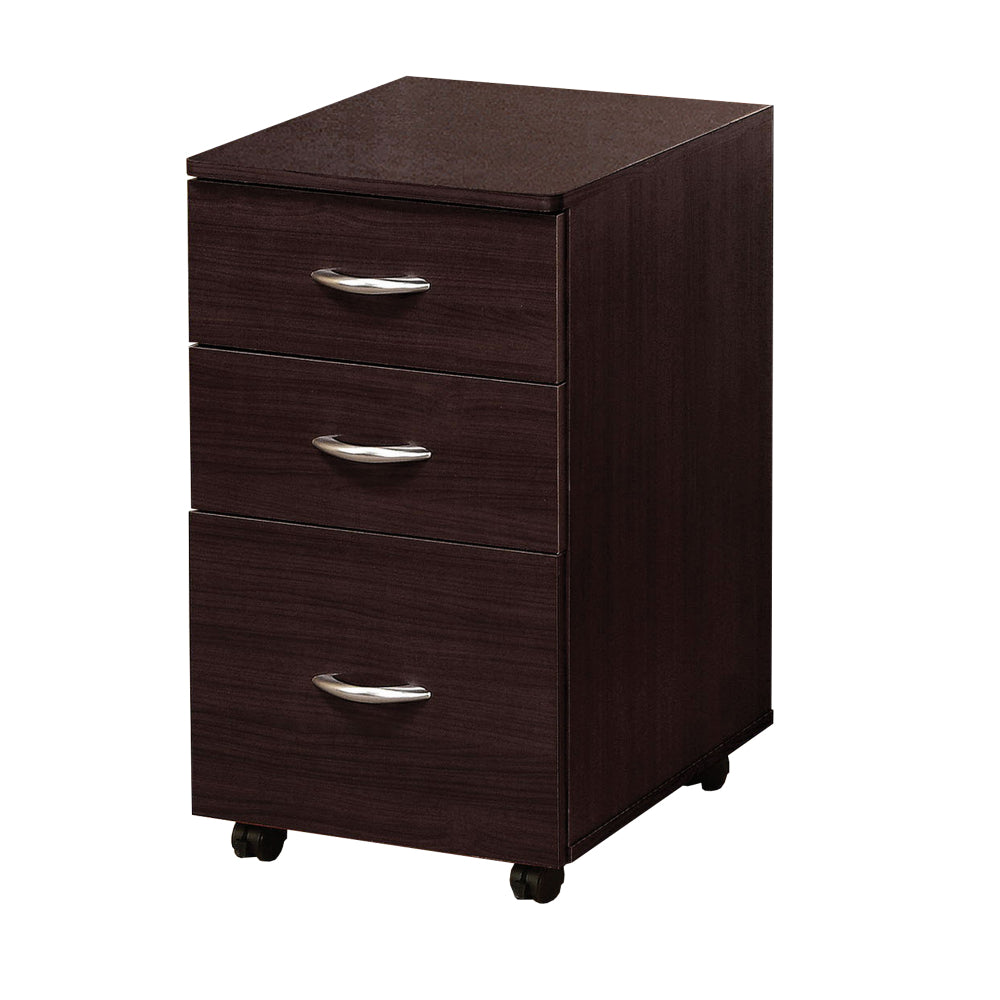 Marlow File Cabinet With 3 Drawers Espresso Brown AMF-12106