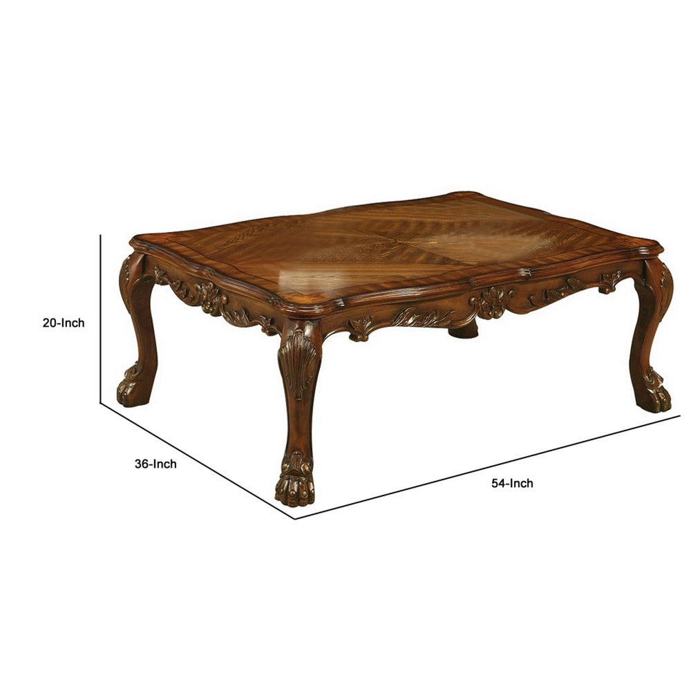 Dresden Coffee Table Cherry Oak AMF-12165