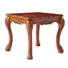 Wooden End Table In Traditional Style Cherry Oak Brown AMF-12166