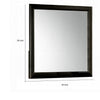 Wooden Frame Mirror Black - ACME AMF-19504