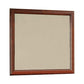 Wooden Frame Mirror Cherry Brown - ACME AMF-19524