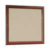 Wooden Frame Mirror Cherry Brown - ACME AMF-19524