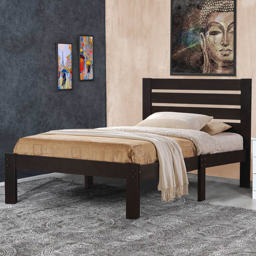 Kenney Elegant Queen Bed Espresso AMF-21080Q