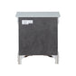 Traditional Style Wooden Nightstand with Two Drawers and Bracket Base Gray - 26733 AMF-26733