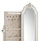 65’ Mirrored Wooden Jewelry Armoire White By ACME AMF-30520