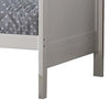 Transitional Wooden Day Bed with Beveled Edges White By Casagear Home AMF-39100