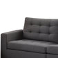 Dashing Sofa In Gray Linen Fabric AMF-52770