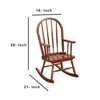 Elegant Wooden Rocking Chair Tobacco Brown-ACME AMF-59215