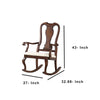 Sheim Rocking Chair Cream and Brown AMF-59382