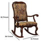 Sharan Rocking Chair Cherry Brown AMF-59390