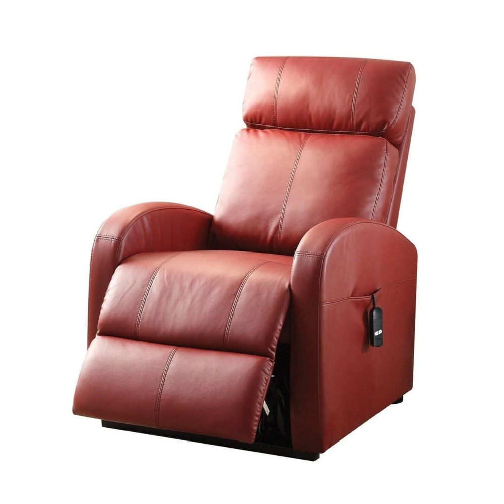 Ricardo Recliner with Power Lift Red AMF-59406