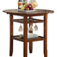 Smart Looking Counter Height Table, Cherry