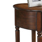 Alluring Side Table Dark Oak Brown AMF-80506