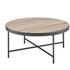 Charming Coffee Table, Weathered Oak Brown