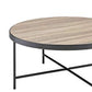 Charming Coffee Table Weathered Oak Brown AMF-81735