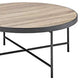 Charming Coffee Table, Weathered Oak Brown