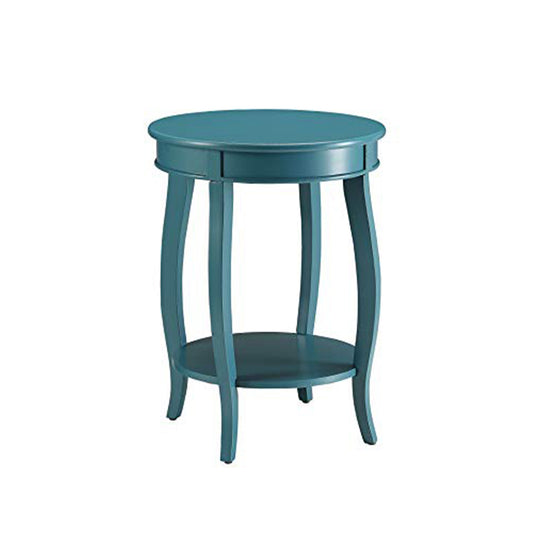 Affiable Side Table, Teal Blue By ACME