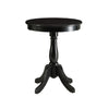 Astonishing Side Table With Round Top Black AMF-82808