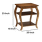 Becci End Table Walnut AMF-82830