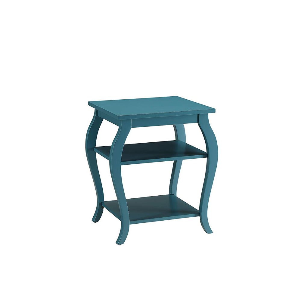 Becci End Table, Teal