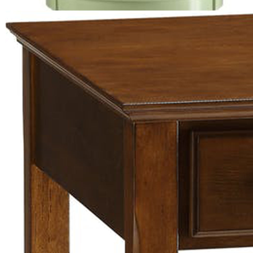 Smart Looking Side Table Walnut Brown AMF-82836