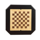 Wooden Chess Game TableWith One Drawer Black AMF-82846