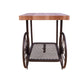 Francie End Table Oak & Antique Gray AMF-82862