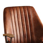 Metal & Leather Executive Office Chair Cocoa Brown-ACME AMF-92413